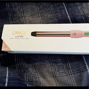 L’ANGE Lustré 25mm titanium digital curling wand 75obo